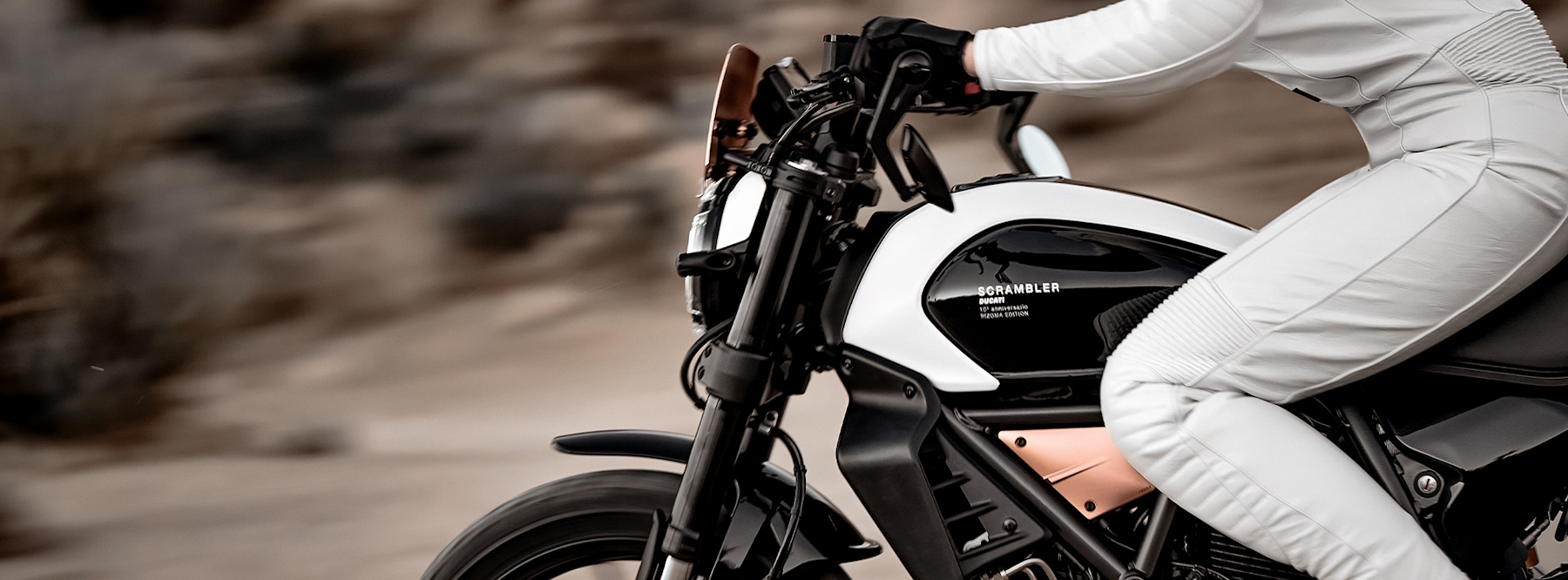 Scrambler Ducati 10° Anniversario Rizoma Edition